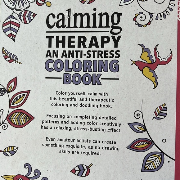 Calming Therapy: An Anti-Stress Coloring Book - Picture 4 of 16